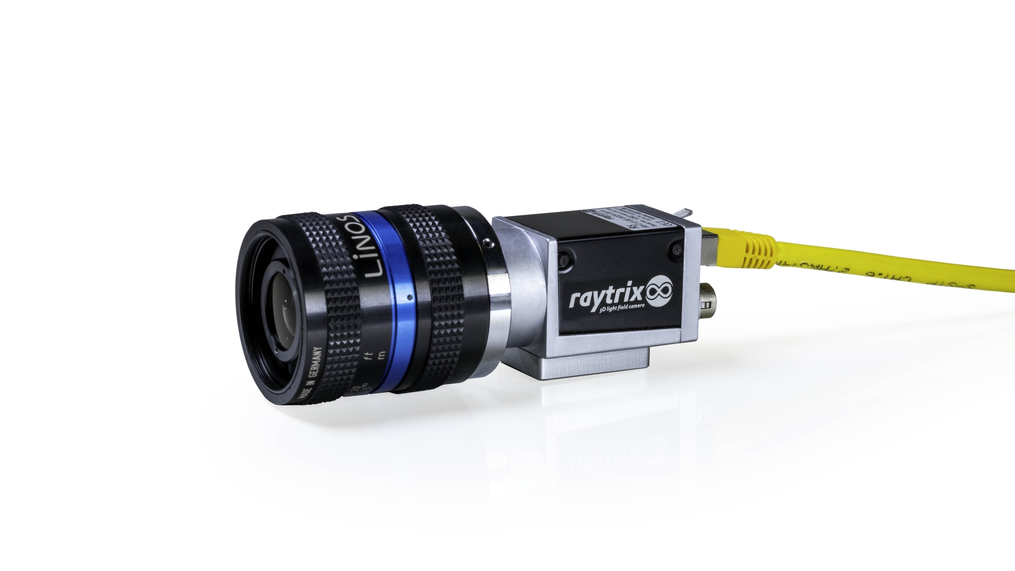 The Raytrix R12 multi-focus plenoptic camera used in our